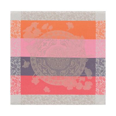 Serviette Fleurs Gourmandes Lin 58x58 baumwolle